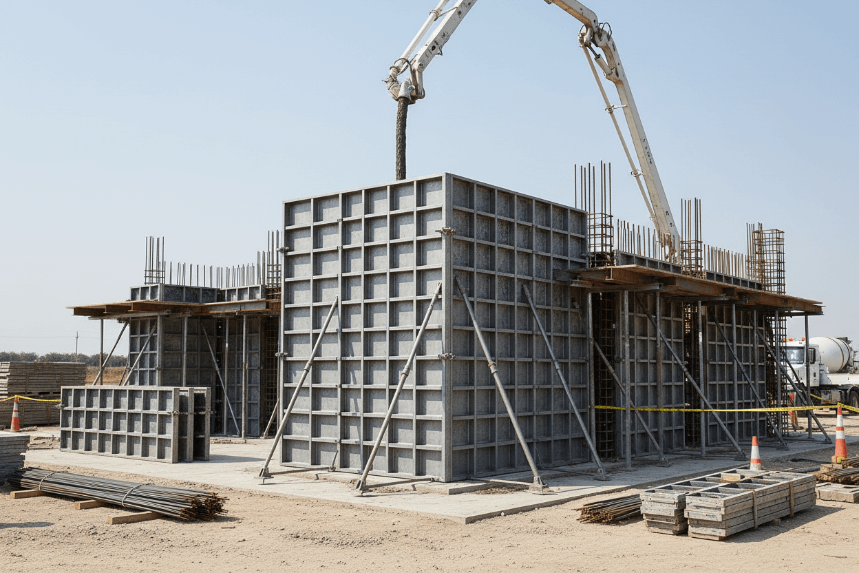 Formaleta metálica modular