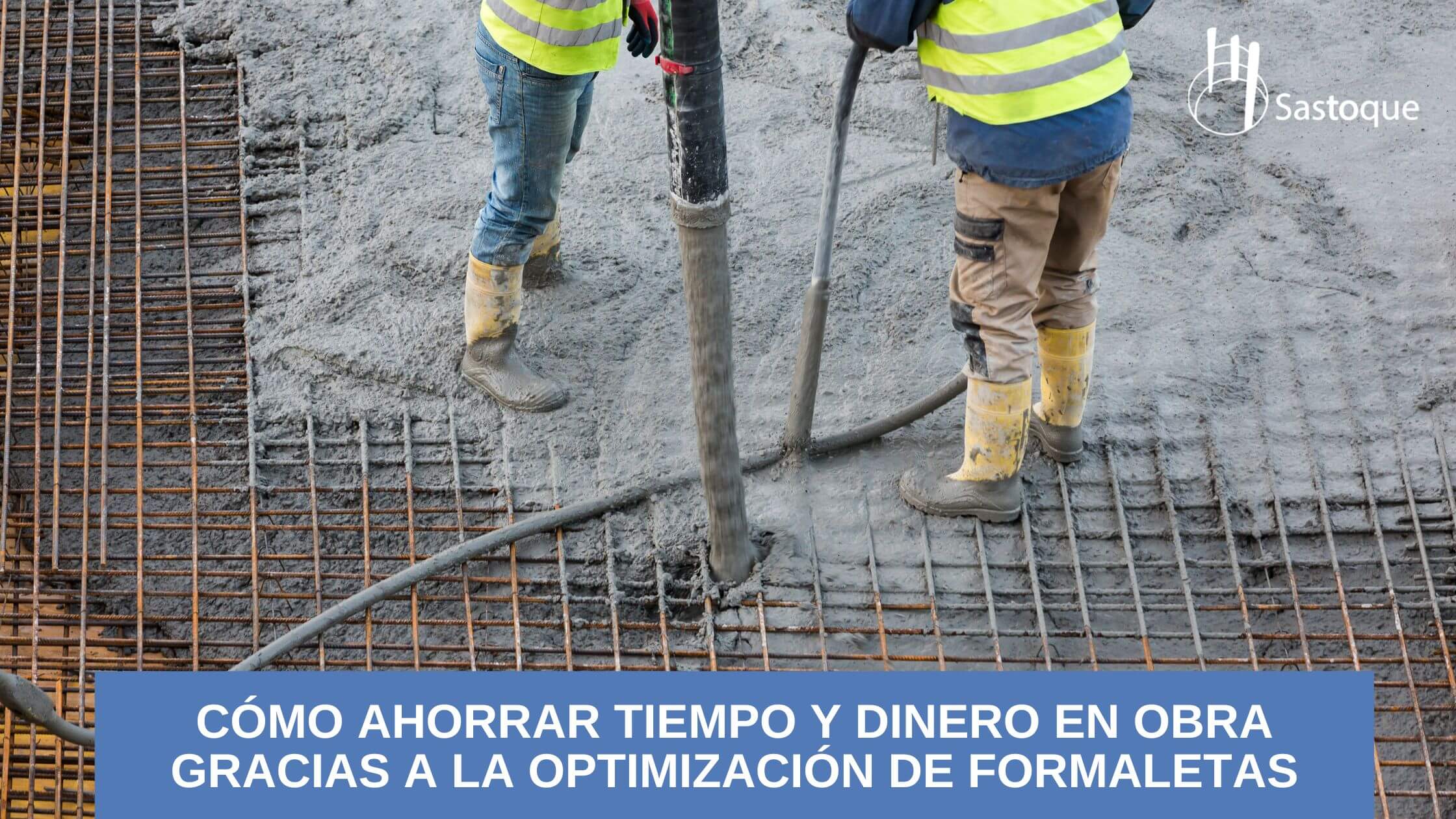 Formaletas metálicas optimizadas en obra de construcción en Bogotá que permiten ahorrar tiempo y dinero con Sastoque y Cía Ltda