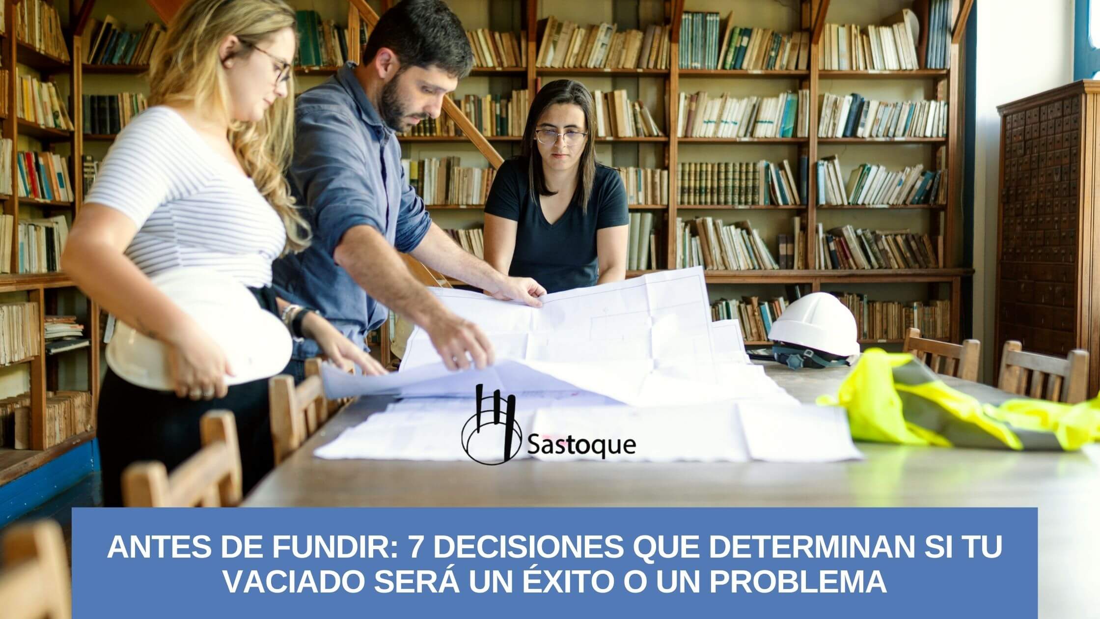 Decisiones clave antes de una fundida para evitar errores y retrasos en obra